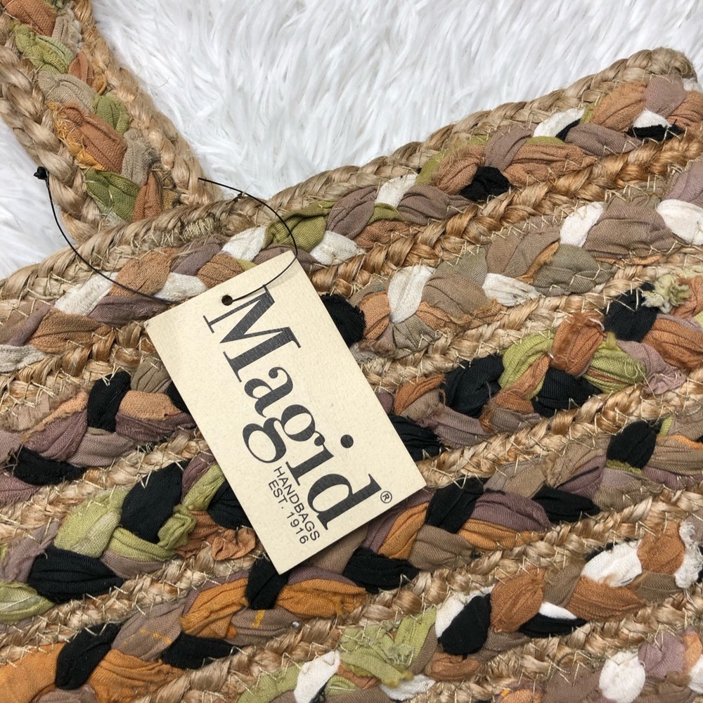 NWT Magid Basket Weave Large Tote - Picture 2 of 8